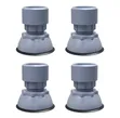 4pcs Non-Slip Fridge & Washer Foot Pads - 1