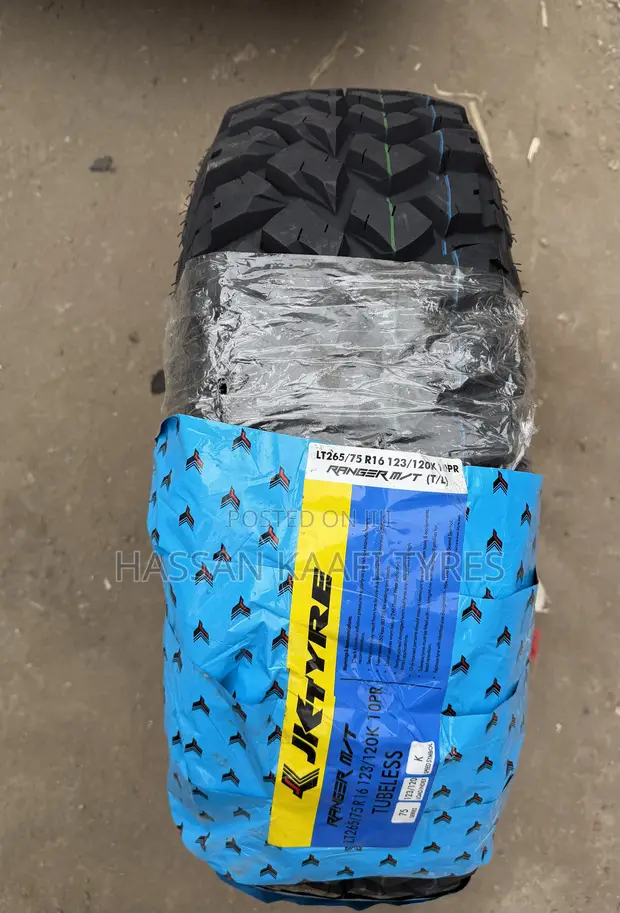 265/75R16 JK India Ranger M/T Tyre - 1