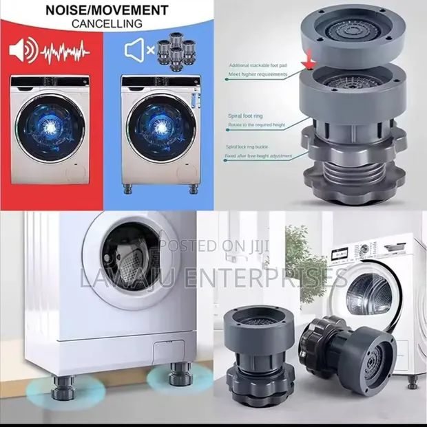 4Pcs Washing Machine Anti Vibration Pads - 1