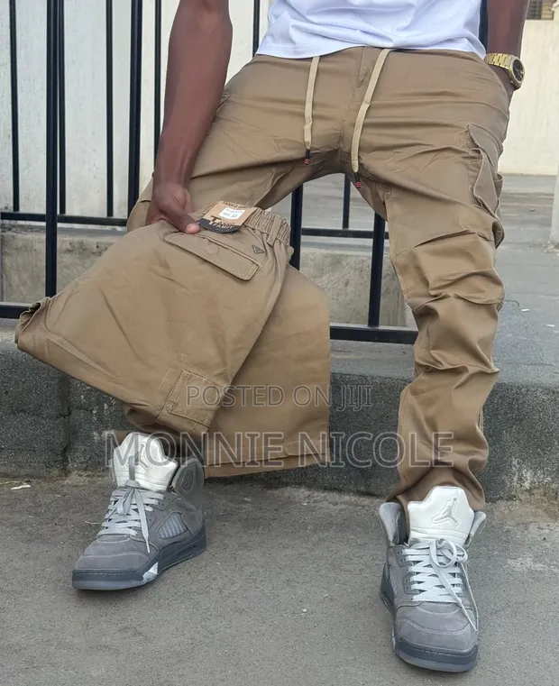Men's Casual Cargo Pants - 1