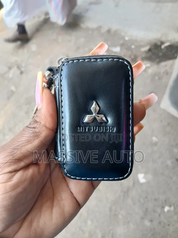 Kishikilia Ufunguo Kipya cha Gari cha Ngozi cha Mitsubishi - 1
