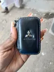 New Leather Mitsubishi Car Key Holder - 1