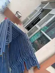 2m Heavy Duty Scaffolding Ladders - Strong Steel - 3