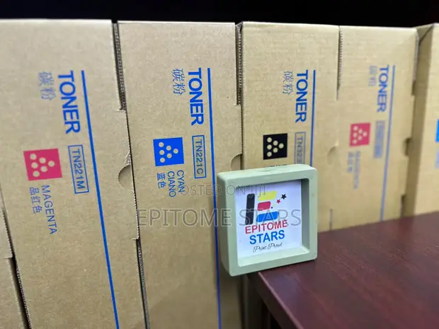 Konica Minolta TN221 Toner Set for Bizhub C224/C284/C364 Series - 1
