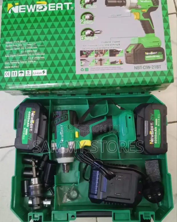 New Beat Impact Wrench 1/2" Drive, 330 N.m Torque - 1