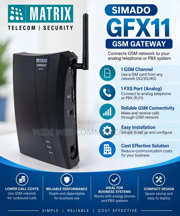 Matrix 1 Port GSM Gateway - 1