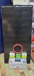 250W Home Solar Solution - 150Ah Battery - 300W Inverter - 3