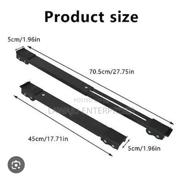 Expandable Appliance Rollers (Pair) - 1
