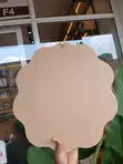 Boho Beaded Irregular Mirror Tray - 3