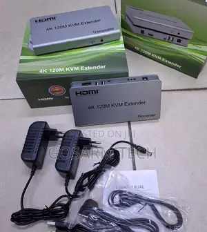 Plug & Play 120M KVM Extender for Office CCTV