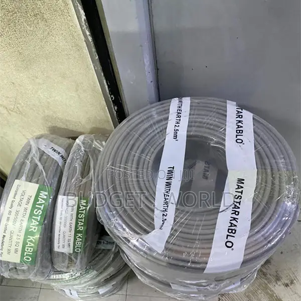 High-Grade 2.5mm Electrical Cable - 90M Roll - 1