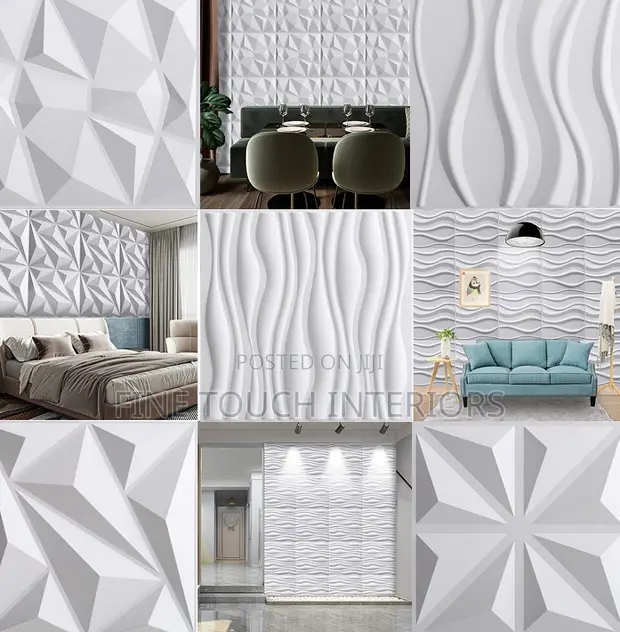 Decorative PVC 3D Wall Panels - 1