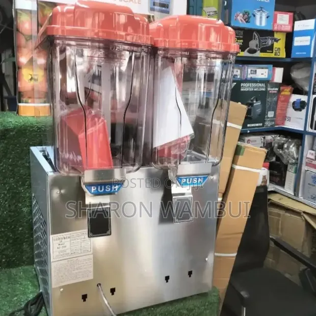 New 2-Column Commercial Juice Dispenser - 1
