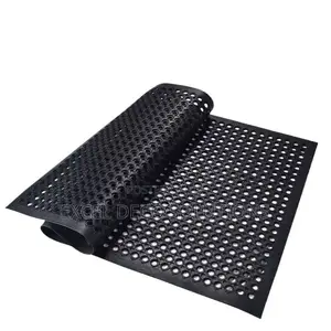 Heavy Duty Outdoor Rubber Ring Drainage Entrance Mat