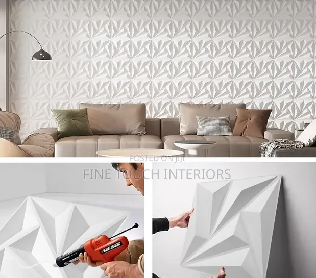 Multi-Purpose 3D Wall Panels - 1
