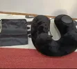 Inflatable Travel Neck Pillow with Storage Bag - 2