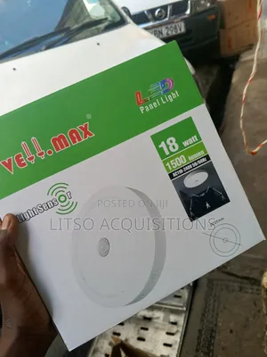 18W LED Panel Light yenye Motion Sensor - 1500 Lumens