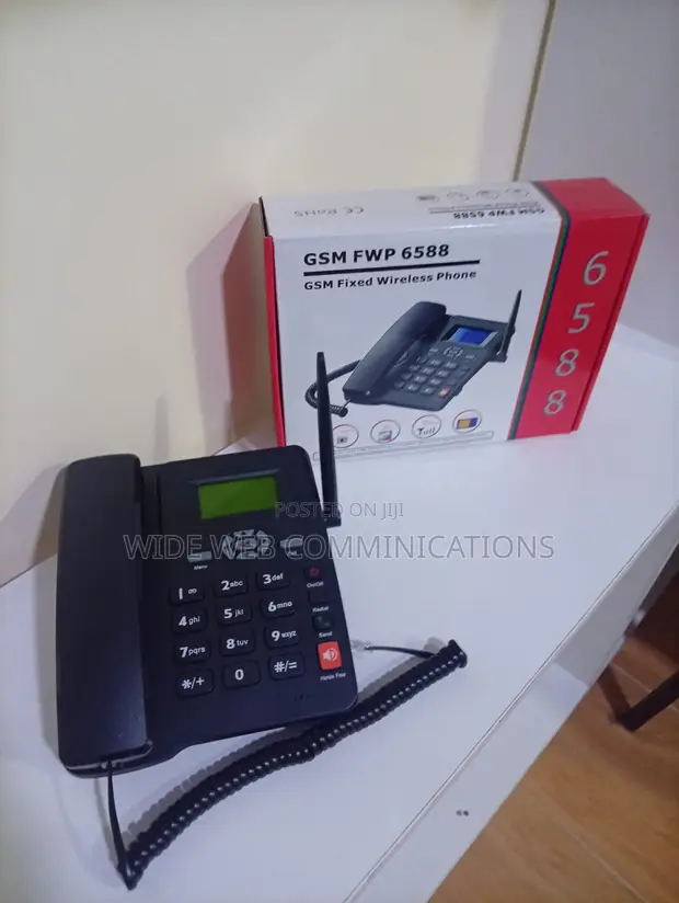 GSM Wireless Deskphone Mpya na Dual SIM - 1