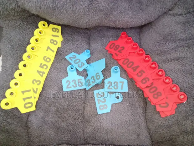 Flexible Ear Tags - Blank & Numbered - 1