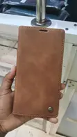 CaseMe Retro Leather Flip Wallet Case for iPhone 15 Pro Max - 2