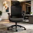 Ergonomic Mesh Office Chair - Black - 5