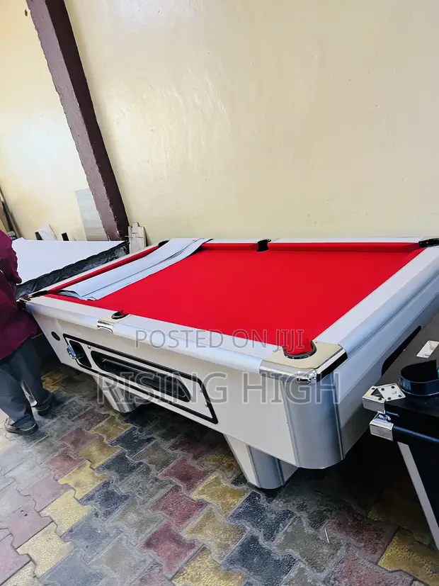 Brand New 7ft Marble Pool Table with Accessories - 1