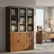 3-Door Wooden Filing Cabinet - 1