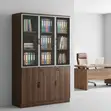 3-Door Wooden Filing Cabinet - 2