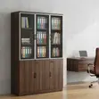 3-Door Wooden Filing Cabinet - 3