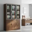 3-Door Wooden Filing Cabinet - 5