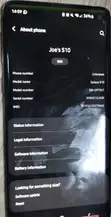 Samsung Galaxy S10 128GB Black (Cracked Screen) - 2