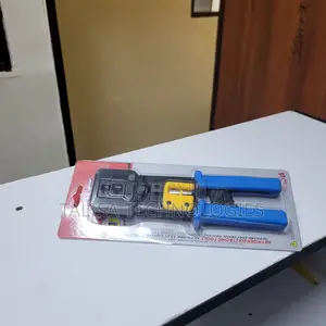 Pass-Through Crimping Tool for RJ45 Connectors
