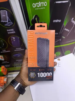 Amaya 10000mAh Power Bank - Black