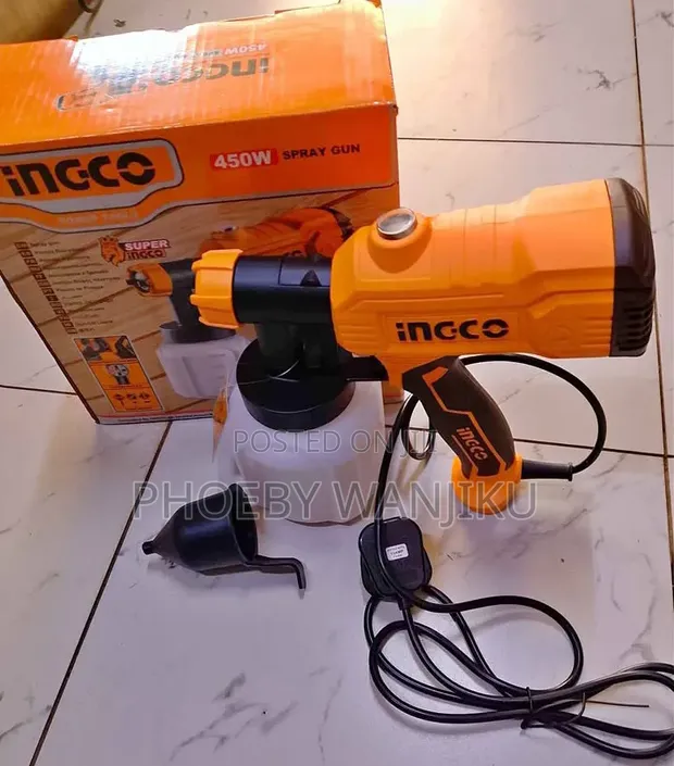 INGCO 450W Electric Spray Gun - 1