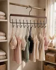 10 Hook Wooden Organizer Hanger - 4