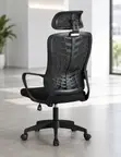 Ergonomic Mesh Office Chair with Spine Support - 4