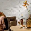 Modern Living Room 3D PVC Wall Panels - 1