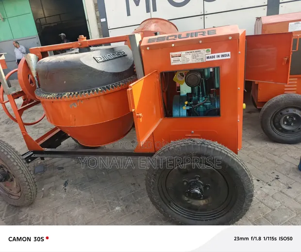 Commercial Heavy Duty Esquire Concrete Mixer 500L - 1