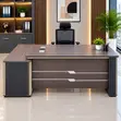 Imported L-Shaped Office Desk - 1800mm - 4
