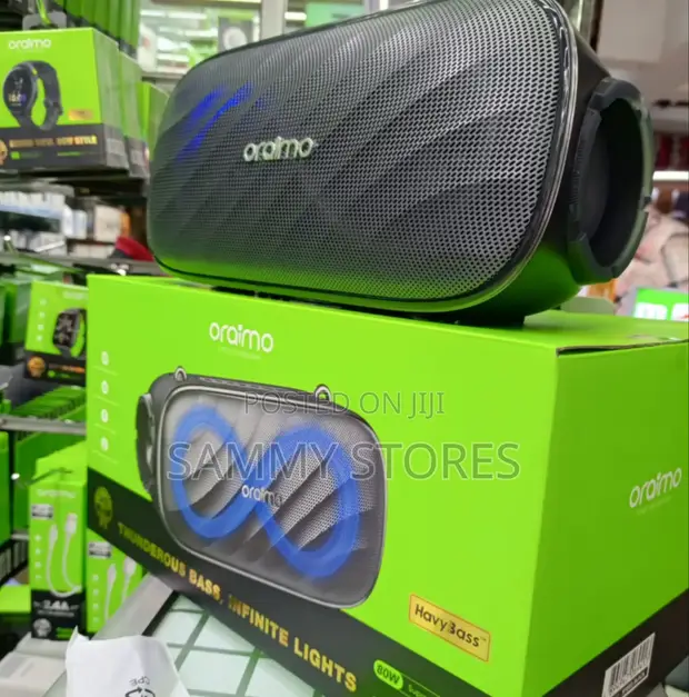 Oraimo SpaceBox Pro Deep Bass Wireless Speaker - 1