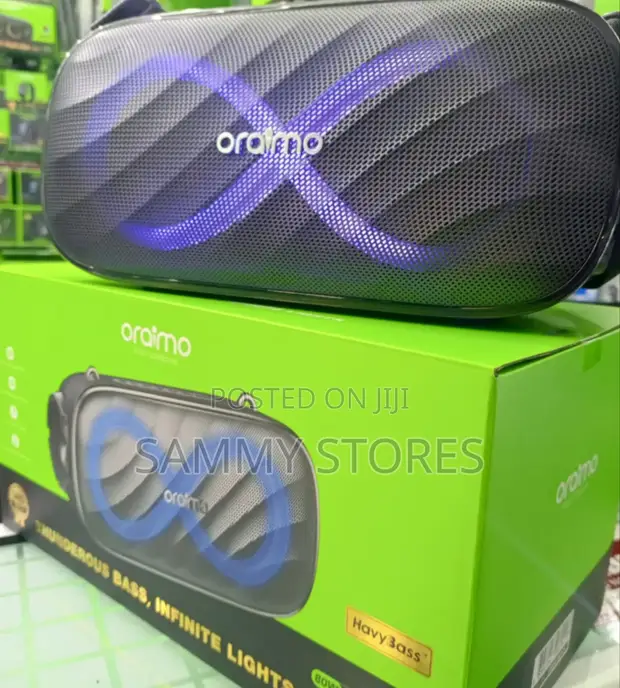 Oraimo SpaceBox Pro Powerful Bass Bluetooth Speaker - 1
