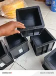 Heavy-Duty Plastic Cube Moulds for Concrete Testing - 2