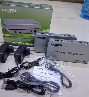 120m HDMI KVM Extender over Cat5e/Cat6 for Keyboard & Mouse