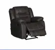 Seti ya Sofa za Recliner Mpya Kabisa - Rangi ya Chokoleti Nyeusi - 1