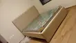 5x6 Beige Channel-Tufted Chester Bed Frame - Free Delivery - 2