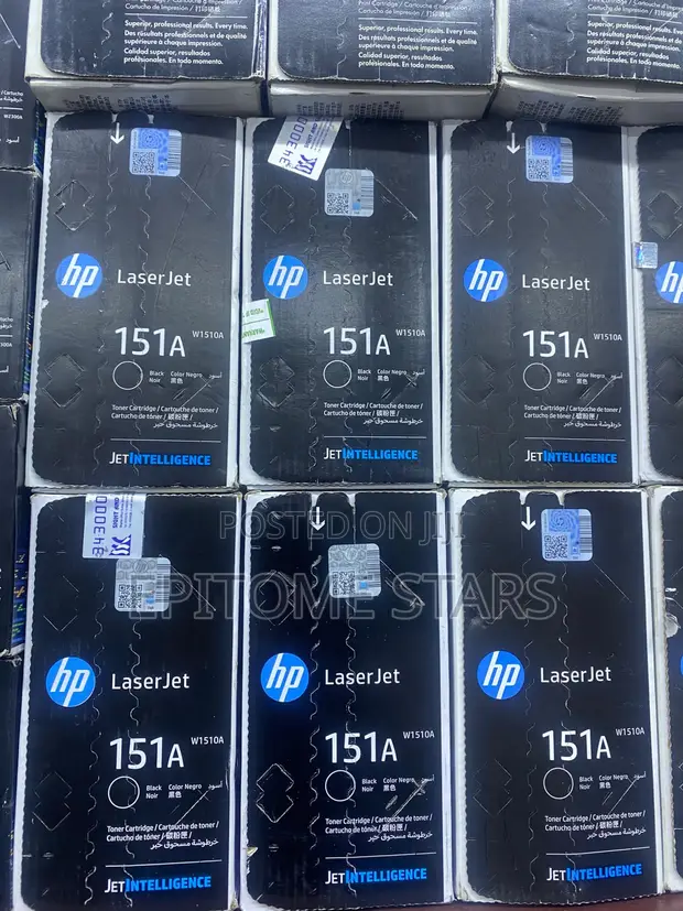 HP 151A Black Laser Toner Cartridge - 1