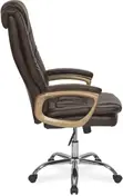 Executive High Back Office Chair - Brown - 1