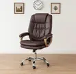 Executive High Back Office Chair - Brown - 5
