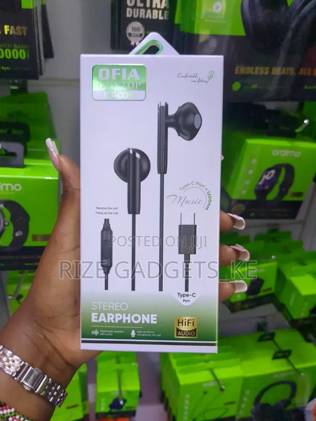 Ofia HT-009 Type-C Earphones - 1