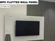 Fluted Wall Panels for TV Area - Fine Touch - 1